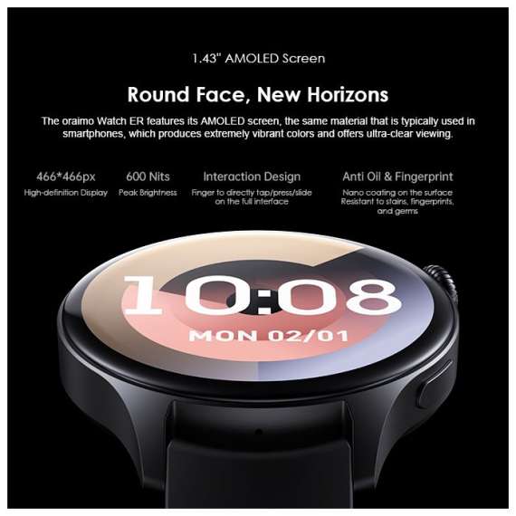 Buy Oraimo Watch ER Smart Watch in [storefront]