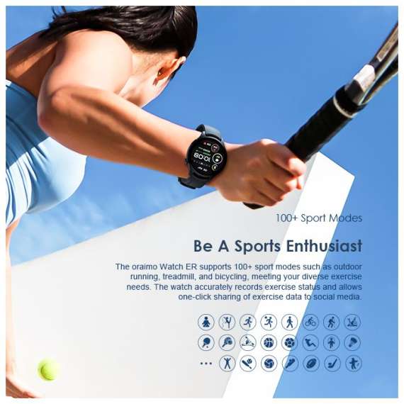 Buy Oraimo Watch ER Smart Watch in [storefront]
