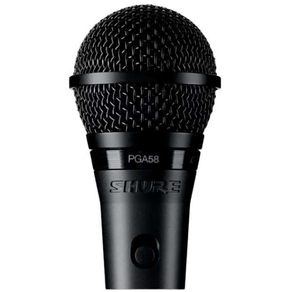 Buy Shure PGA58 Cardioid Dynamic Vocal Microphone in [storefront]