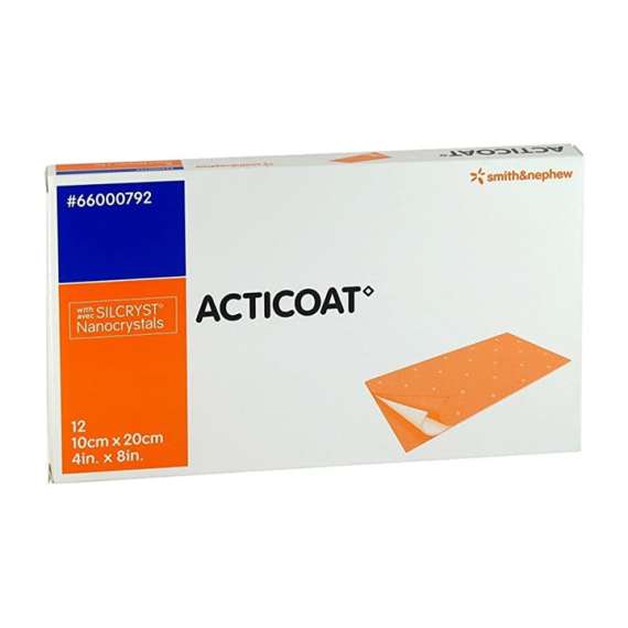 Buy Smith and Nephew 10cm by 20cm Acticoat Antimicrobial Barrier Dressing in [storefront]