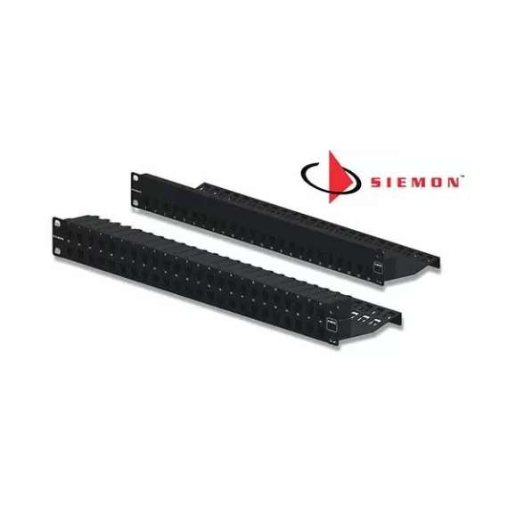 Buy Siemon Cat 6A 24 Port shielded Patch panel in [storefront]