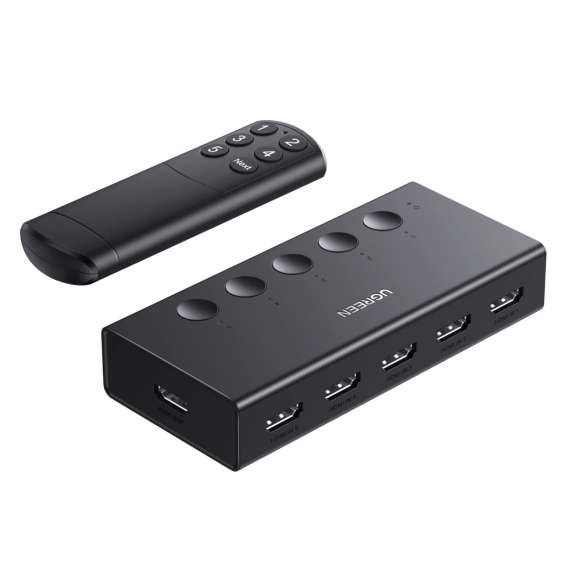 Buy UGREEN CM568 HDMI Switch 5 in 1 Out HDMI Splitter in [storefront]