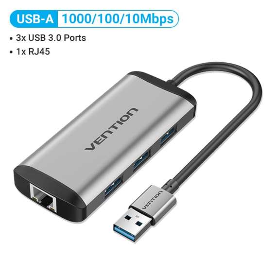 Buy Vention 3 Port USB A 3.0 Hub in [storefront]