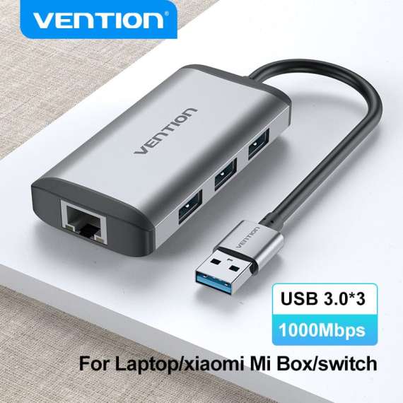 Buy Vention 3 Port USB A 3.0 Hub in [storefront]