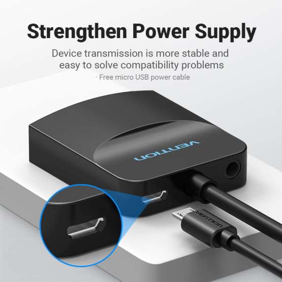 Buy Vention VGA to HDMI Adapter in [storefront]