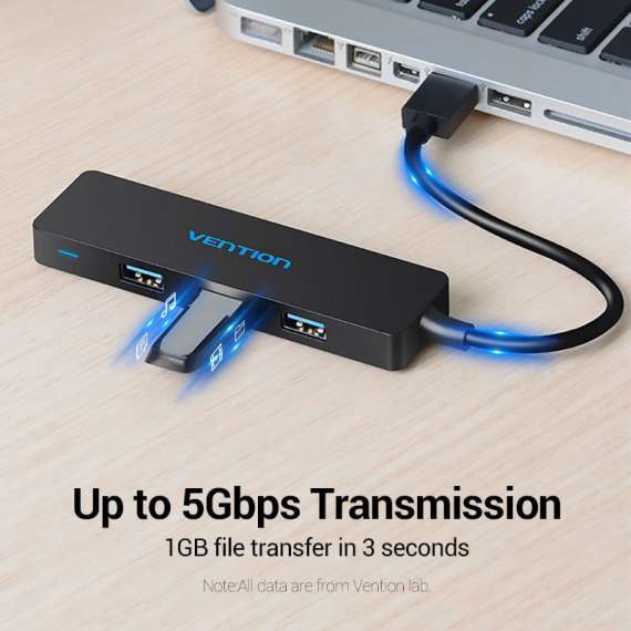 Buy Vention 4 Port USB 3.0 Hub in [storefront]