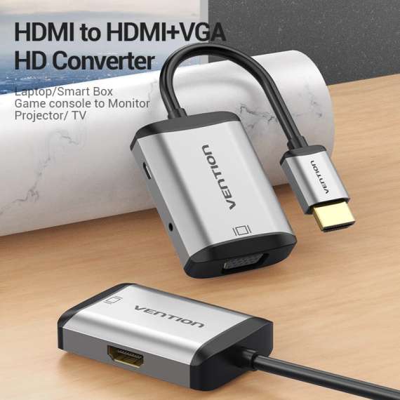 Buy Vention HDMI to HDMI and VGA Converter in [storefront]