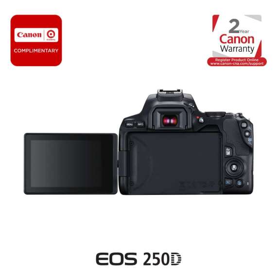 Buy Canon EOS 250D DSLR Camera with EF-S 18-55mm f 3.5-5.6 III Lens in [storefront]
