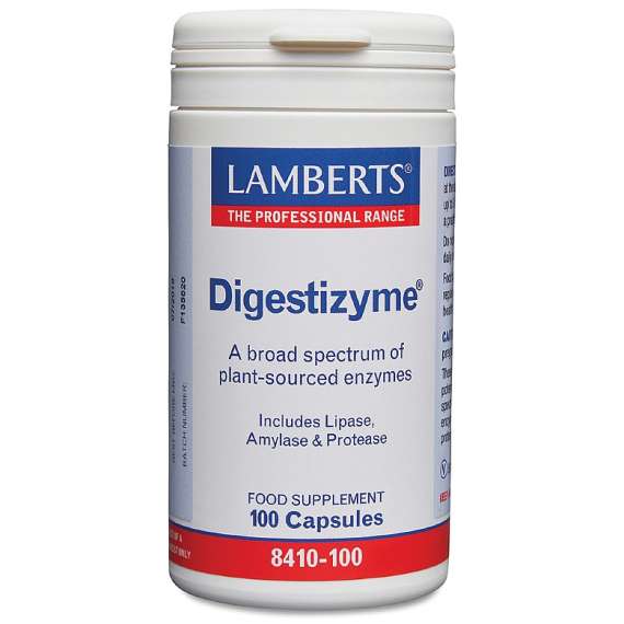 Buy Lamberts Digestizyme 100 Capsules Supplement in [storefront]