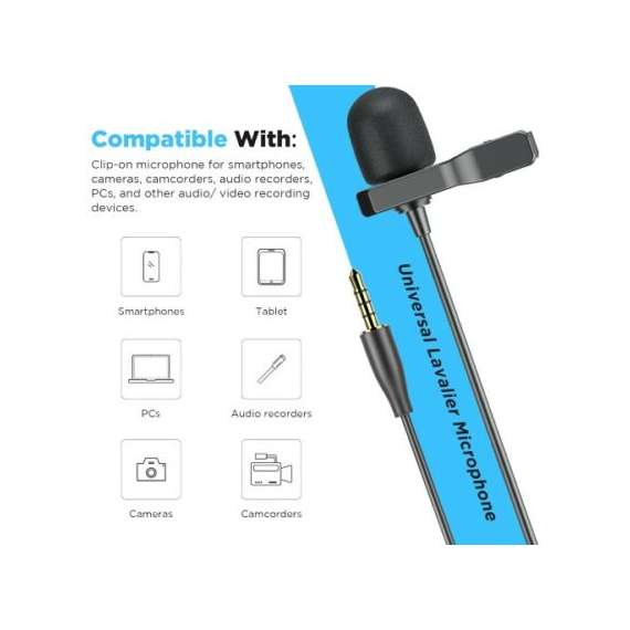 Buy Boya BY-M1S Universal Lavalier Microphone in [storefront]