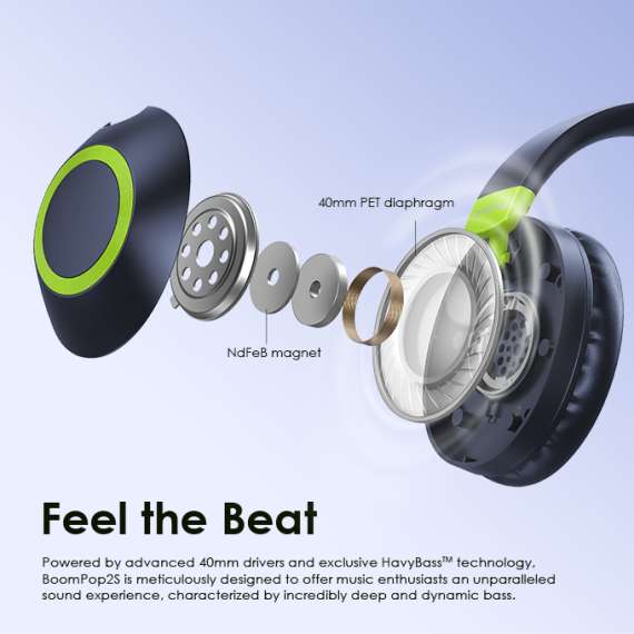 Buy Oraimo BoomPop 2S Over-Ear Wireless Headphones in [storefront]