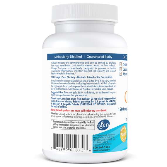 Buy Nordic Naturals Ultimate Omega Curcumin 60 Softgels Supplement in [storefront]