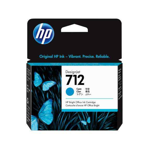 Buy HP 712 29ml Cyan DesignJet Ink Cartridge in [storefront]