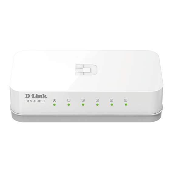 Buy D-link DES-1005C 5-Port Unmanaged Desktop Switch in [storefront]