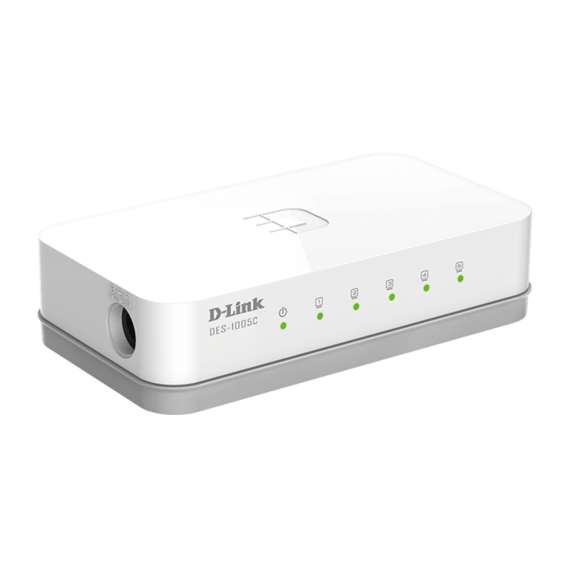 Buy D-link DES-1005C 5-Port Unmanaged Desktop Switch in [storefront]