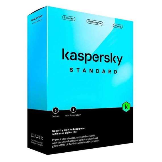 Buy Kaspersky Standard 5 user Antivirus in [storefront]