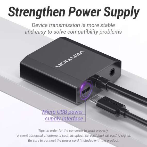 Buy Vention VGA to HDMI Converter in [storefront]