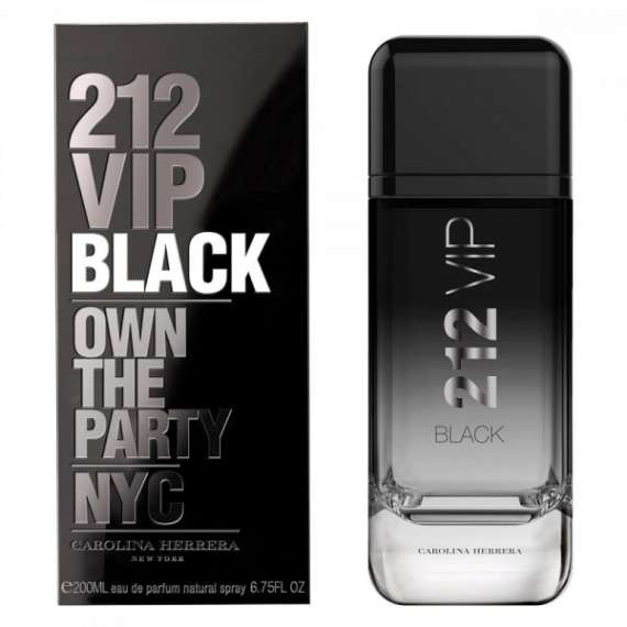 Buy Carolina Herrera 212 VIP Black Edp 200ml Men Perfume in [storefront]