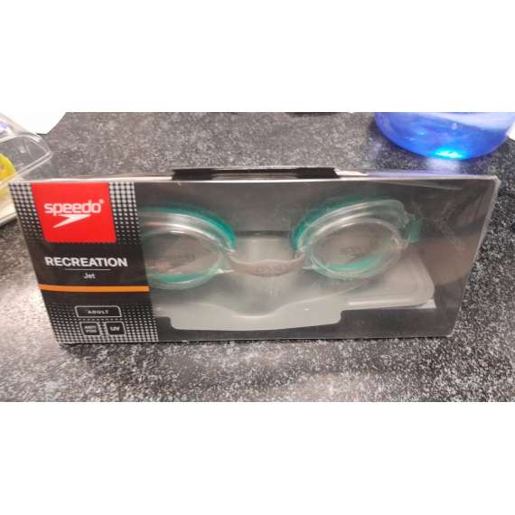 Buy Speedo Adult Swim Goggles Jet in [storefront]