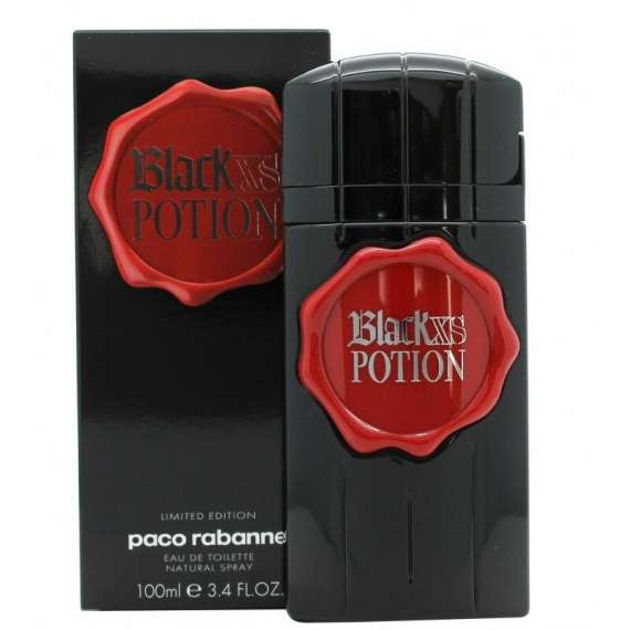 Buy Paco Rabanne Black XS Potion 100ml Edt Men Perfume in [storefront]