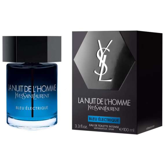Buy Yves Saint Laurent La Nuit Blue Electrique 100ml Edt Intense Men Perfume in [storefront]