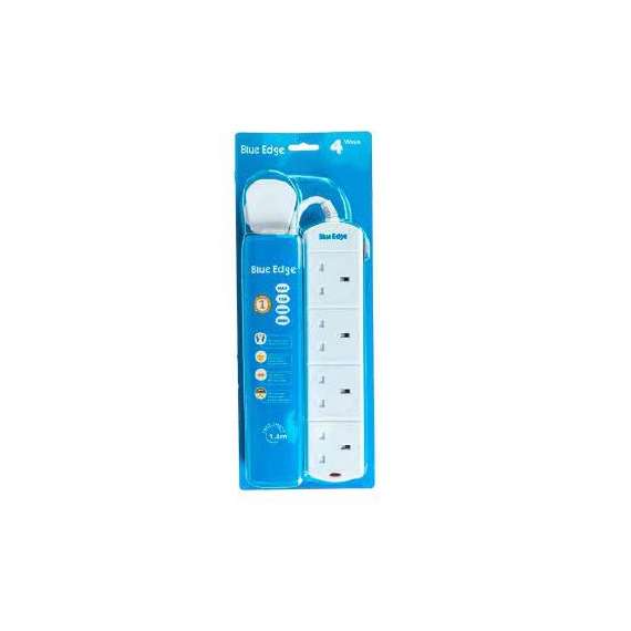Buy Blue Edge BE-204 4 Way Extension Socket in [storefront]