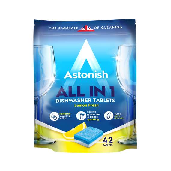 Buy Astonish All in One Dishwasher  42 Tablets in [storefront]