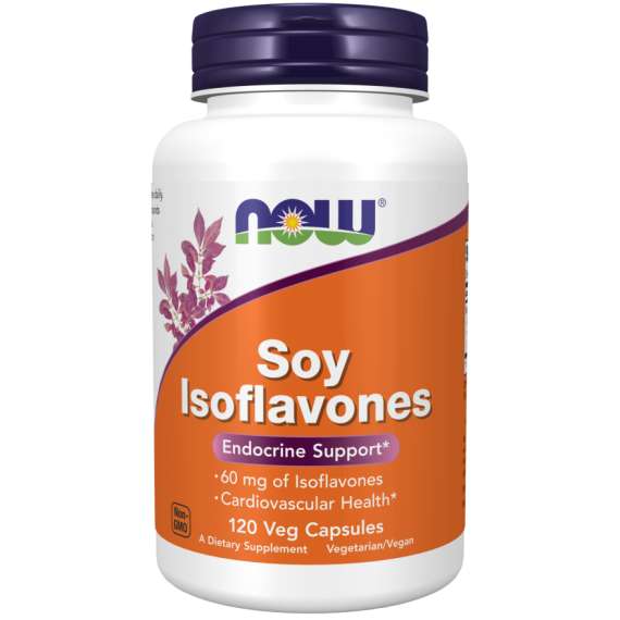 Buy Now 60mg Soy Isoflavones 120VegCapsules Supplement in [storefront]