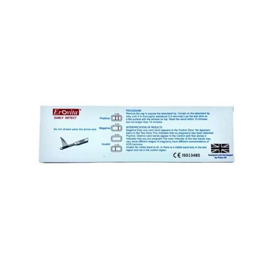Buy Erovita Early Detect Pregnancy Test Kit in [storefront]