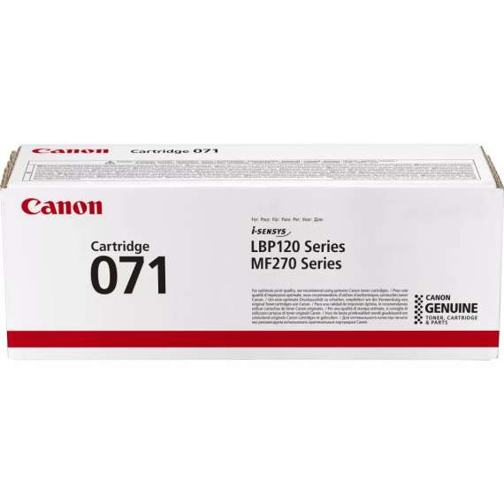 Buy Canon 071 Black Toner Cartridge in [storefront]