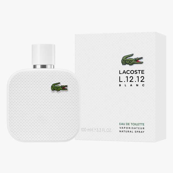Buy Lacoste L.12.12 Blanc Edt 100ml Men Perfume in [storefront]