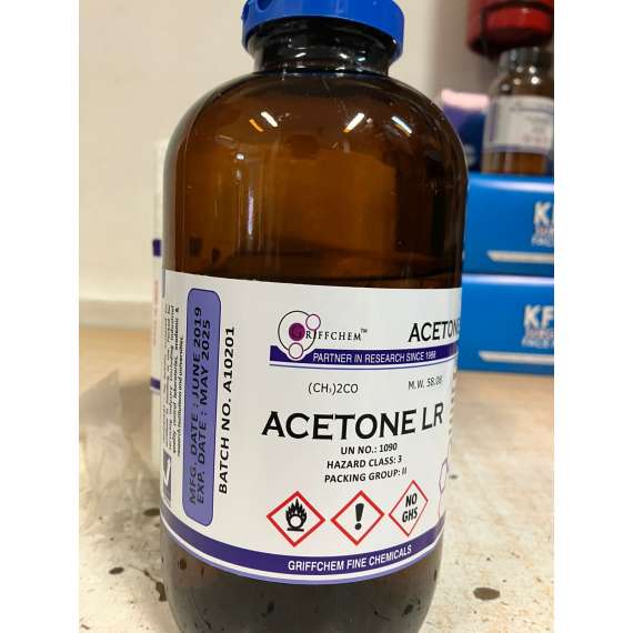 Buy Griffchem 1Litre Acetone Lab Reagent in [storefront]
