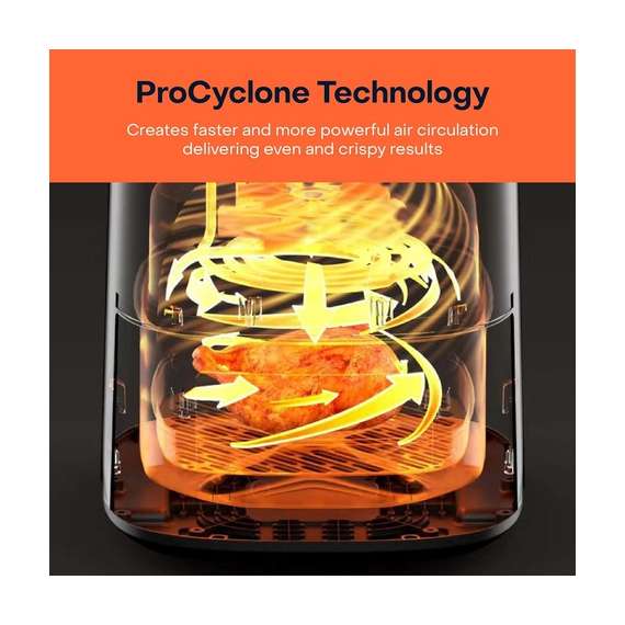 Buy Nutricook NC-AFE152V-G 3 Essentials Vision 5.2L Air Fryer in [storefront]