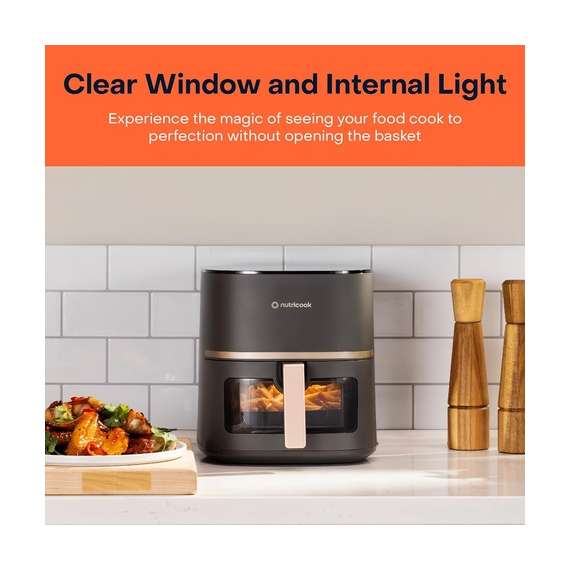 Buy Nutricook NC-AFE152V-G 3 Essentials Vision 5.2L Air Fryer in [storefront]