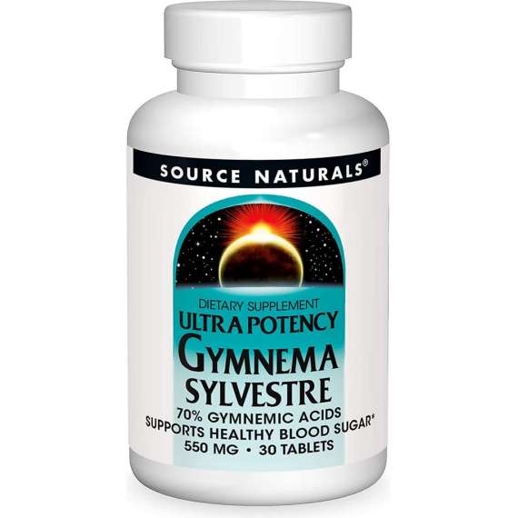 Buy Source Naturals 550mg Ultra Gymnema Sylvestre 30 Tablets Supplement in [storefront]