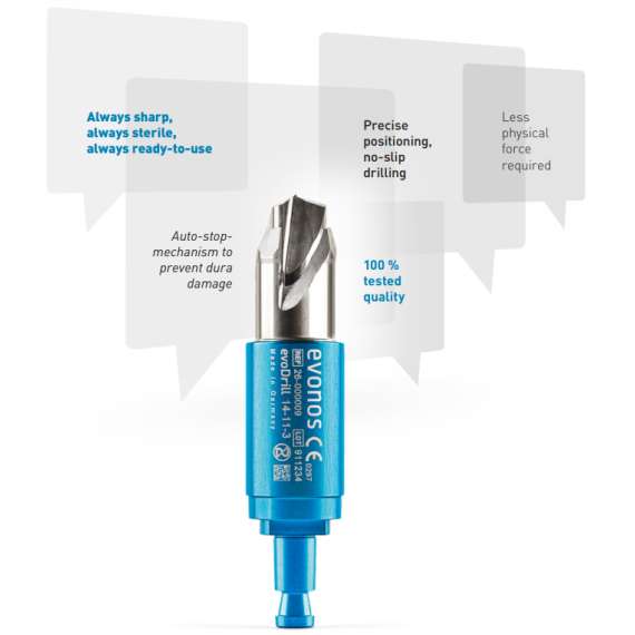 Buy Evonos Evodrill Single Use Cranial Perforator in [storefront]