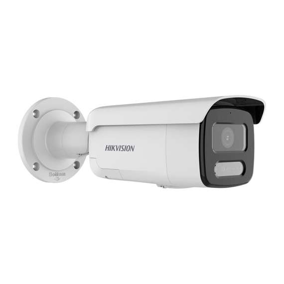 Buy Hikvision DS-2CD2T47G2-LSU/SL(6mm) 4MP ColorVu Strobe Light and Audible Warning Fixed Bullet Network Camera in [storefront]