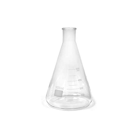 Buy Pyrex 5000ml Glass Conical Flask in [storefront]