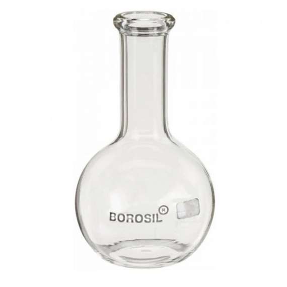 Buy Borosil 5000ml Flat Bottom Boiling Flask in [storefront]