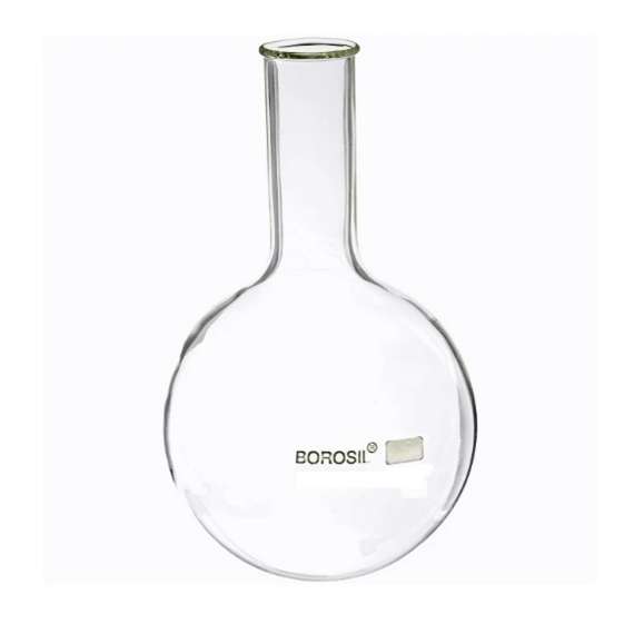 Buy Borosil 2000ml Round Bottom Boiling Flask in [storefront]