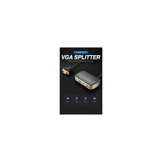 Buy Vention DBABF 1 In 2 Out VGA Splitter in [storefront]