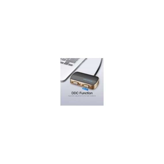 Buy Vention DBABF 1 In 2 Out VGA Splitter in [storefront]