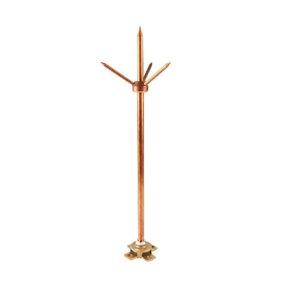 Buy Tronic ER LA4F 4 Feet Copper Lightning Arrester in [storefront]