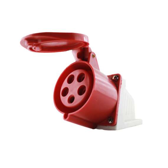 Buy Tronic EST IS32-5P Wall 5Pin 32Amps Industrial Socket in [storefront]