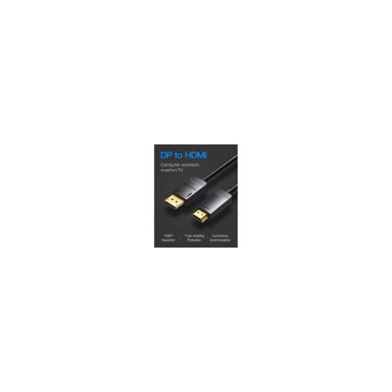 Buy Vention Display Port to HDMI 2m Cable in [storefront]