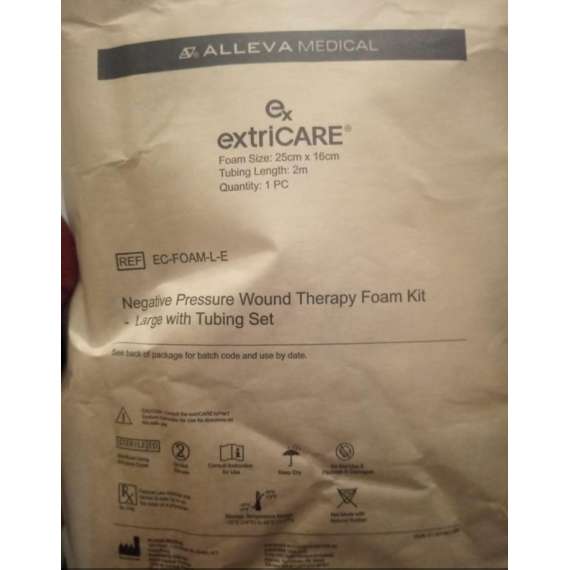 Buy Alleva Medical 25cm by 16cm Negative Pressure Wound Therapy Foam Kit in [storefront]