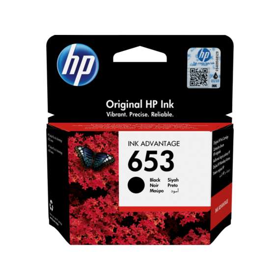 Buy HP 653 Black Ink Cartridge in [storefront]