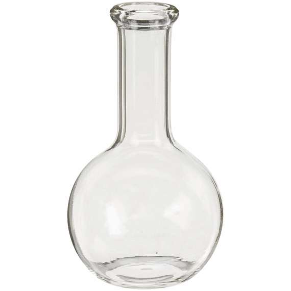 Buy Borosil 50ml Flat Bottom Boiling Flask in [storefront]