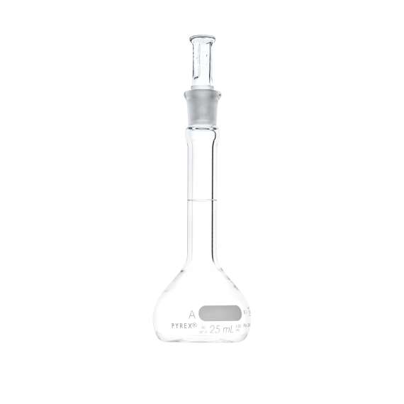 Buy Pyrex 25ml Class A Glass Volumetric Flask in [storefront]