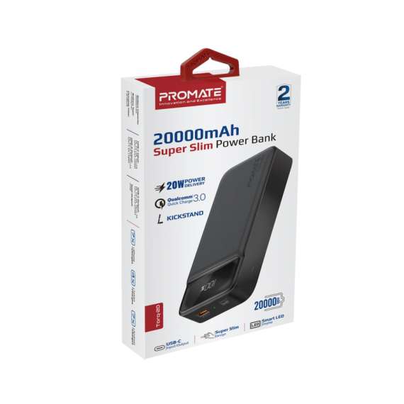 Buy Promate Torq-20 20W 20000mAh Powerbank in [storefront]